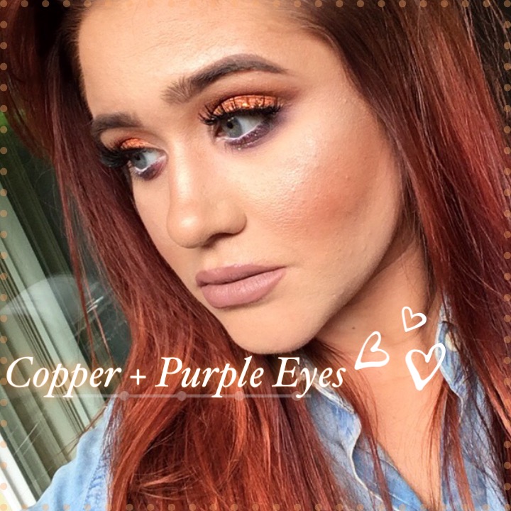 Trying New Products! Copper & Purple Eyes