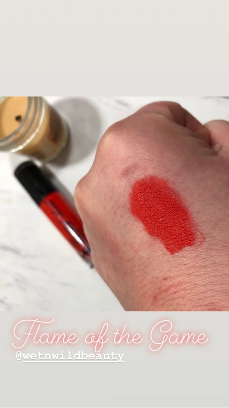 wet n wild flame of the game