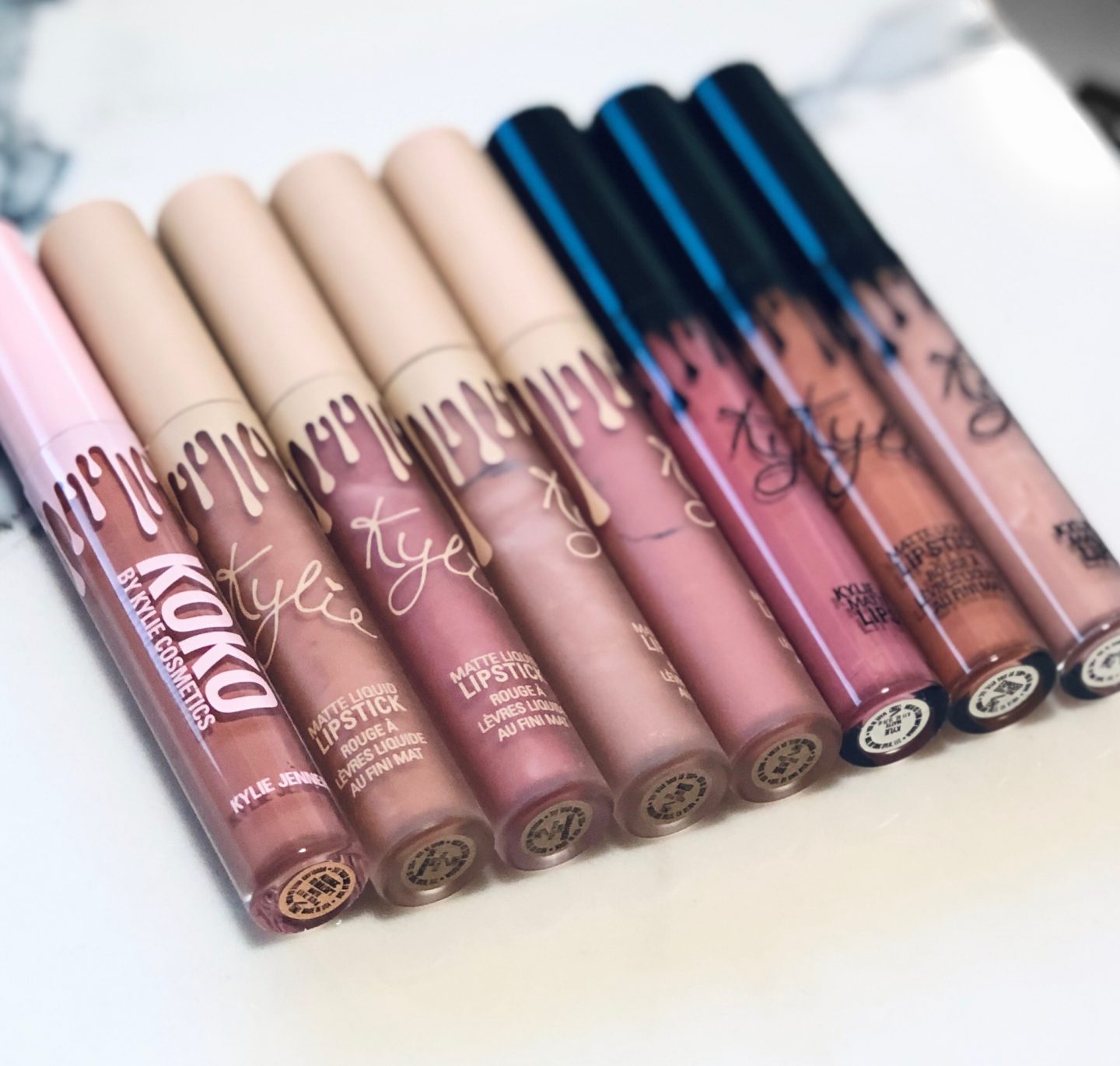 Kylie Liquid Lipsticks |Swatches
