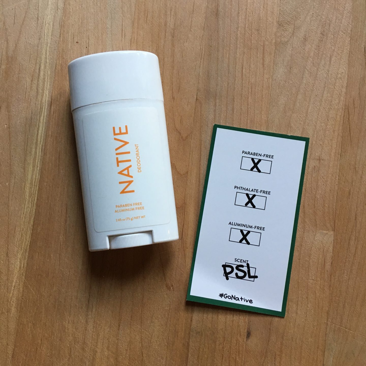 Trying out Pumpkin Spice Natural Deodorant  | Native Review